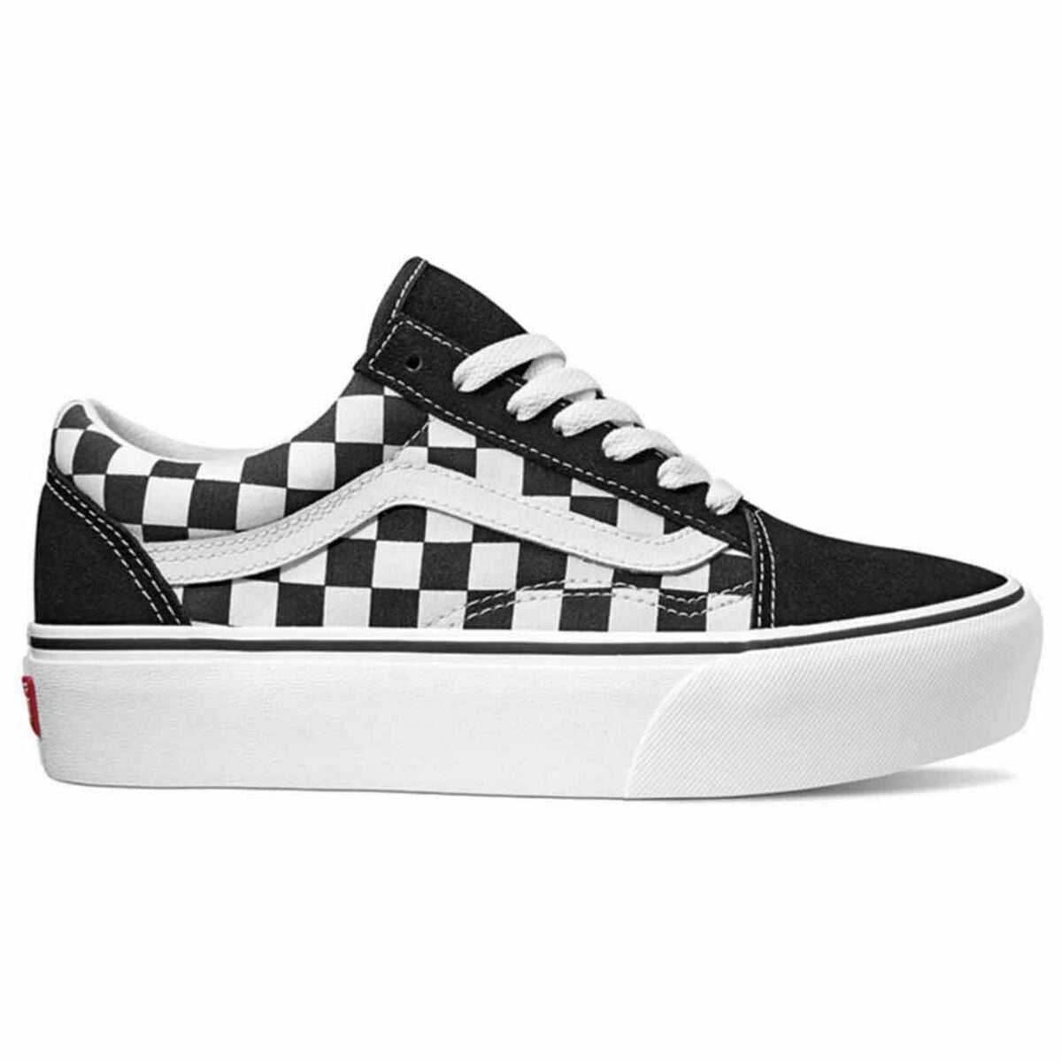 Women's casual trainers OLD SKOOL PLAFORM Vans VN0A3B3UHRK1 Black