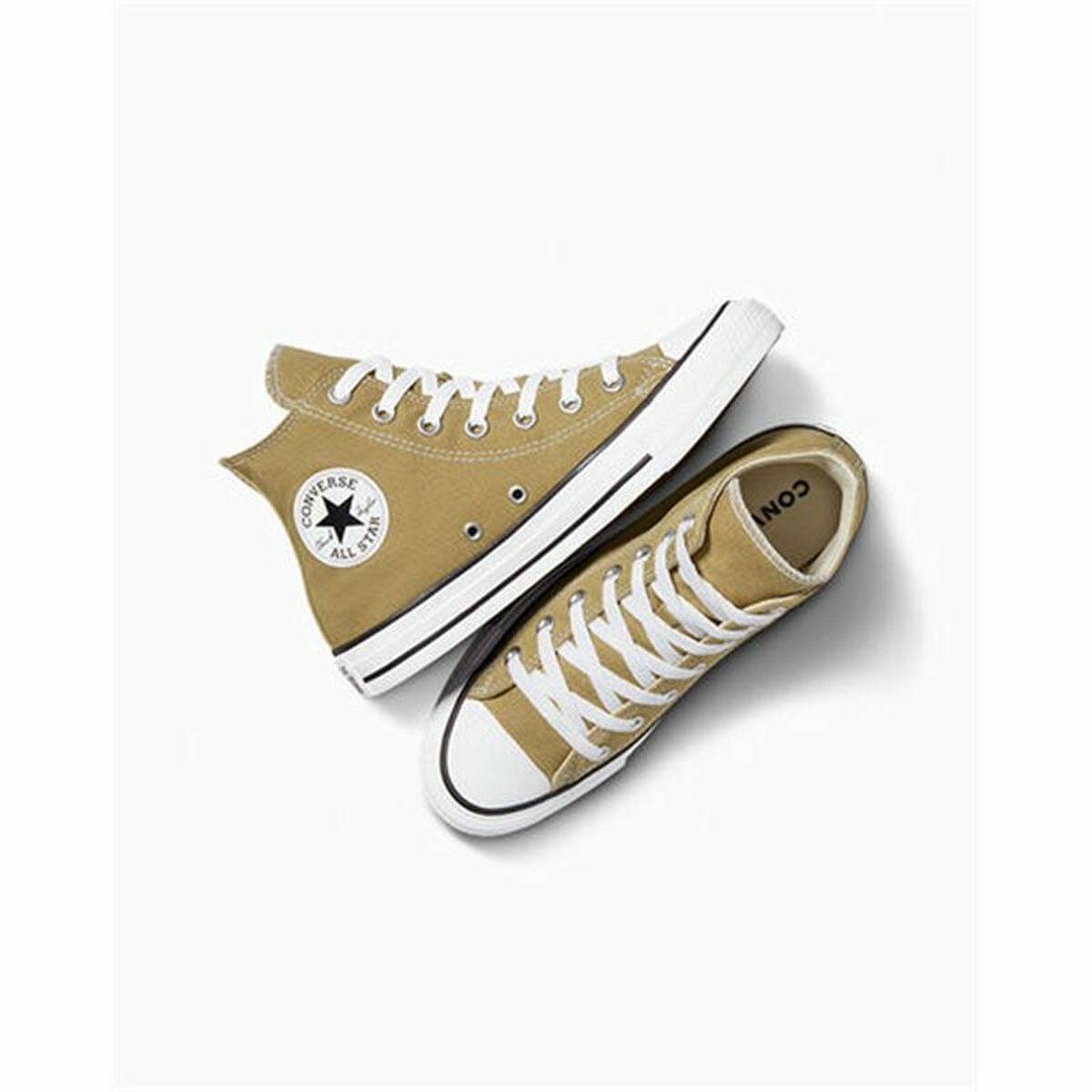 Women’s Casual Trainers Converse Chuck Taylor All Star Hi Toad Light brown