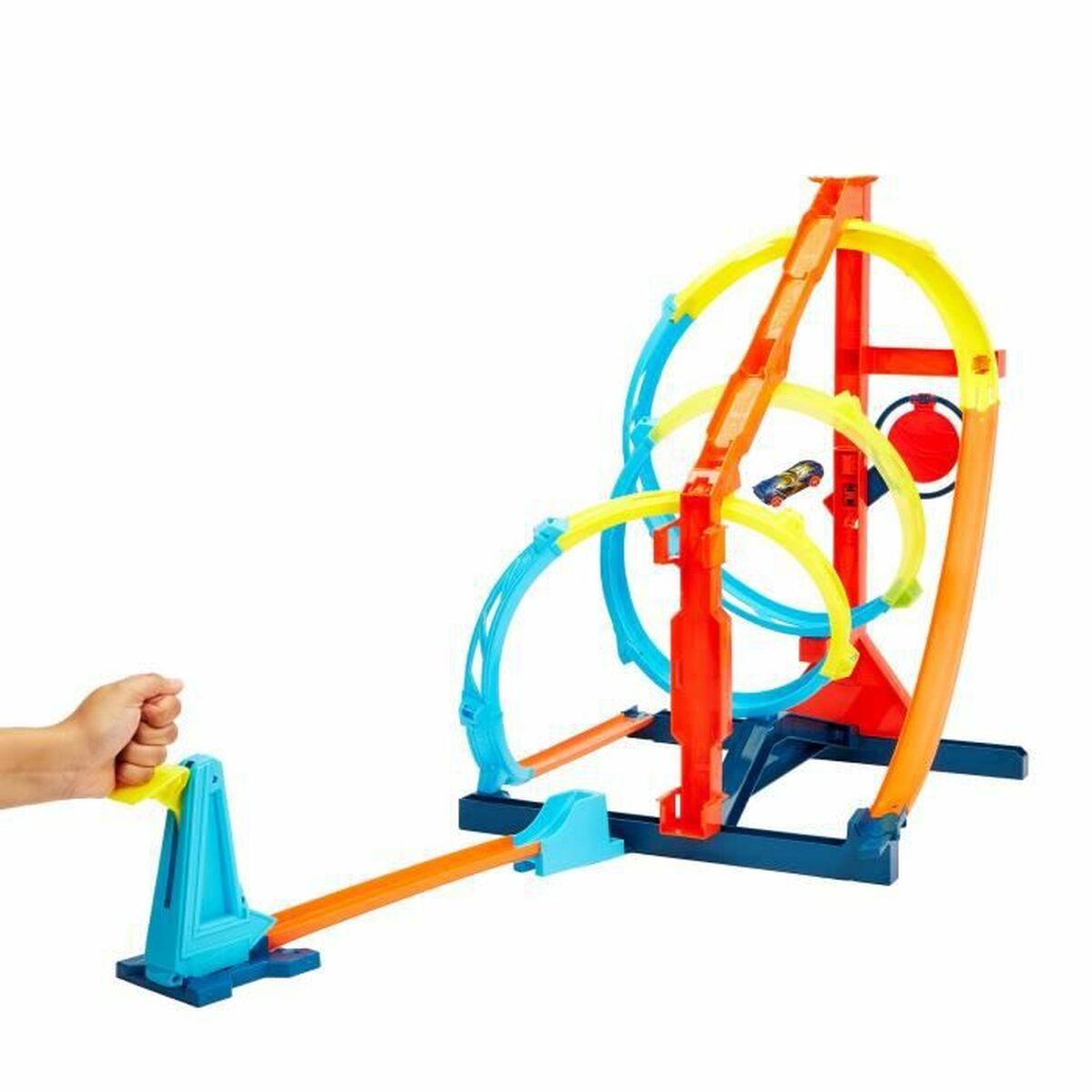 Racetrack Hot Wheels Track Builder Unlimited: Infernal Spiral