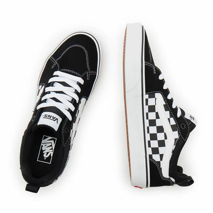 Men’s Casual Trainers Vans Filmore Checkerboard  Black