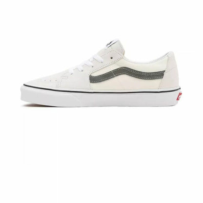 Men’s Casual Trainers Vans Sk8-Low Utility Pop White