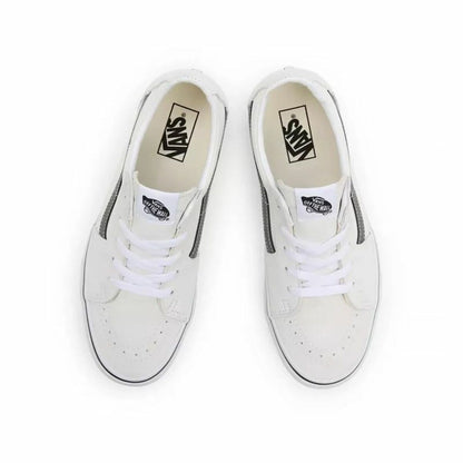 Men’s Casual Trainers Vans Sk8-Low Utility Pop White