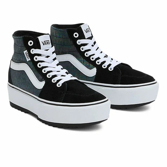 Women’s Casual Trainers Vans Filmore Hi Tapered St Sdfl Black