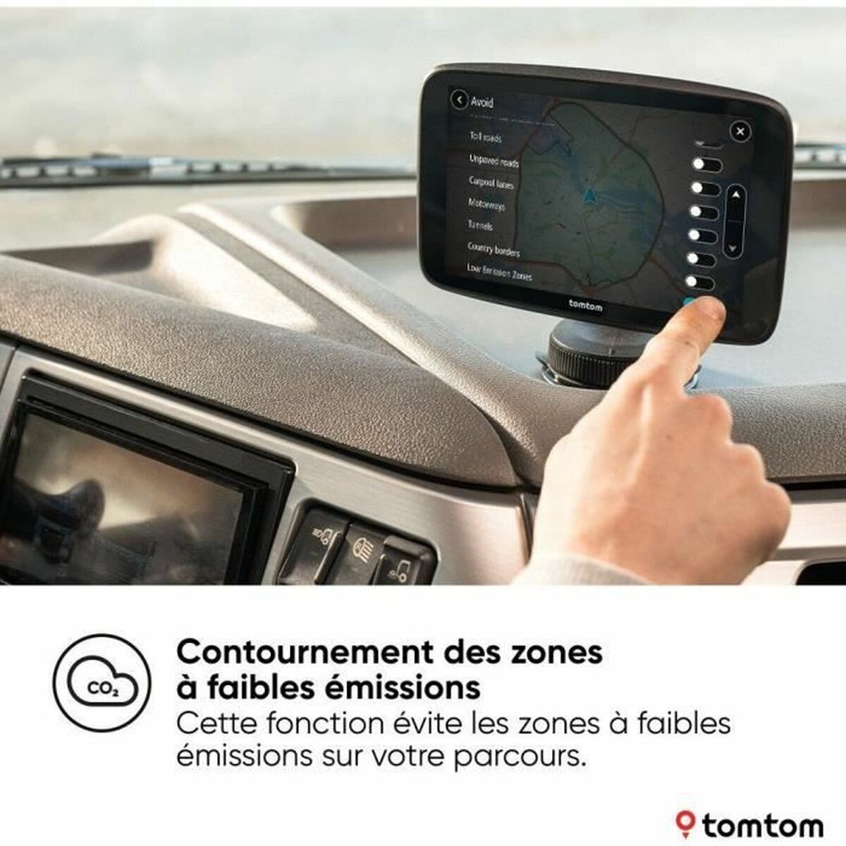 GPS navigator TomTom PLUS 7"