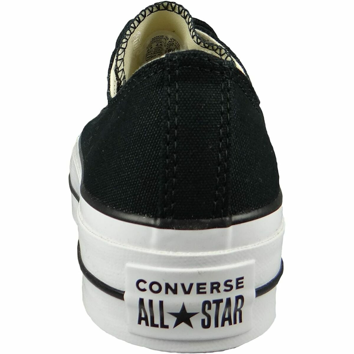 Women's casual trainers Chuck Taylor All Star Platform Converse Black (38)