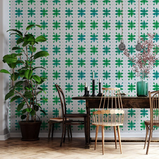 'Tropical Foliage' Peel & Stick Wallpaper