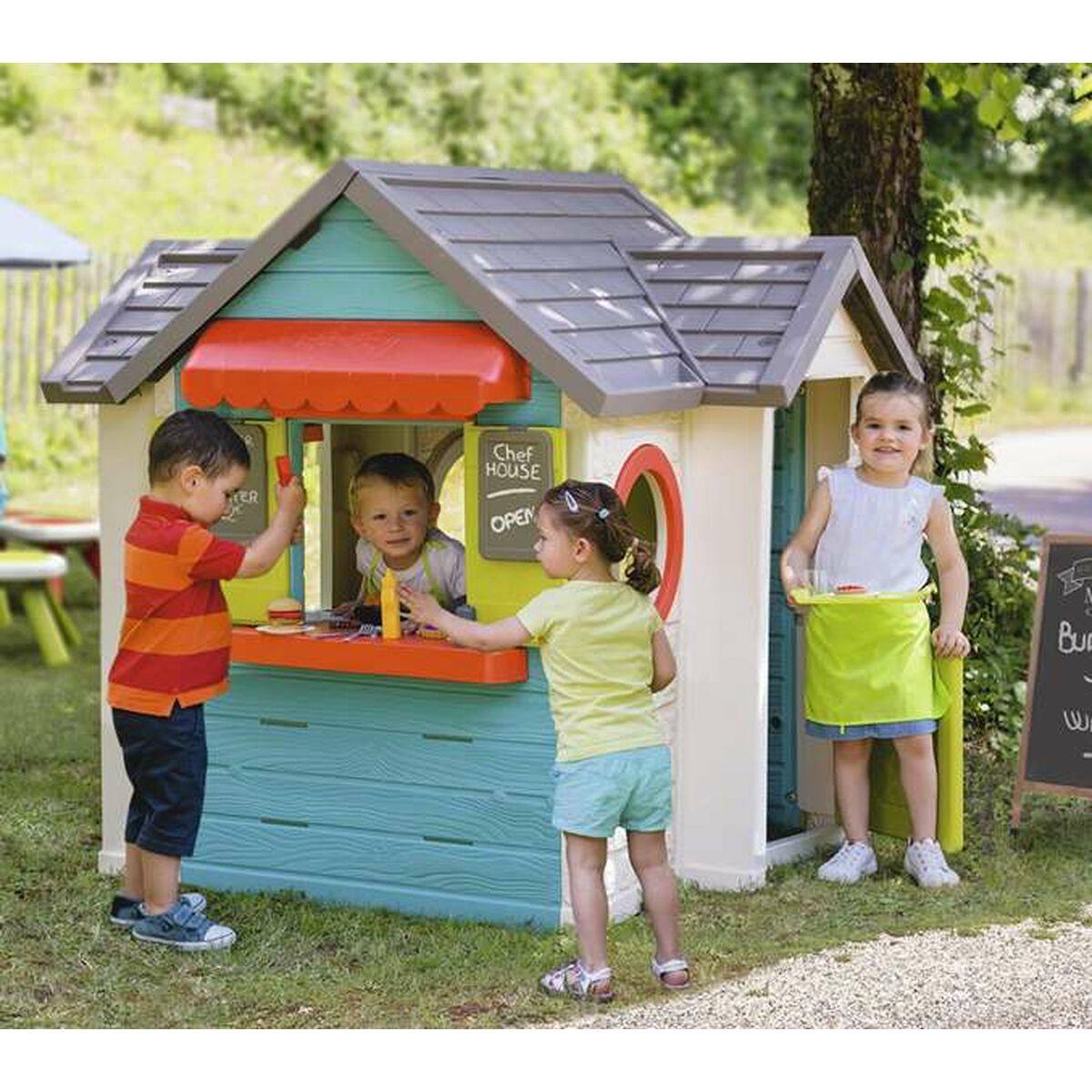 Children's play house Smoby Chef House 135,7 x 124,5 x 132 cm