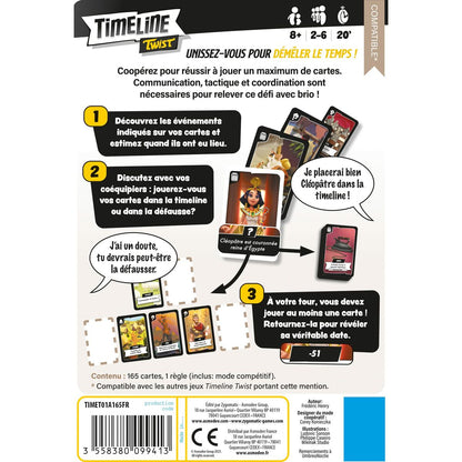 Card Game Asmodee Timeline Twist (FR)