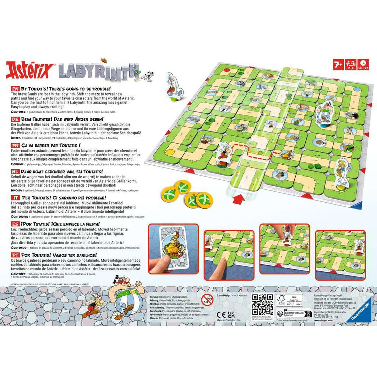 Board game Ravensburger Labyrinth Asterix (FR) Multicolour