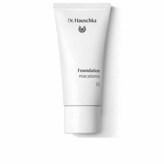 Liquid Make Up Base Dr. Hauschka Nº 01 Macadamia 30 ml