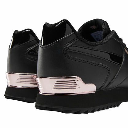 Women’s Casual Trainers Reebok Royal Glide Ripple Clip  Black