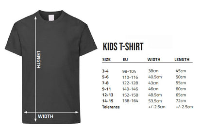 Child's Short Sleeve T-Shirt Stitch So Not Ordinary Black