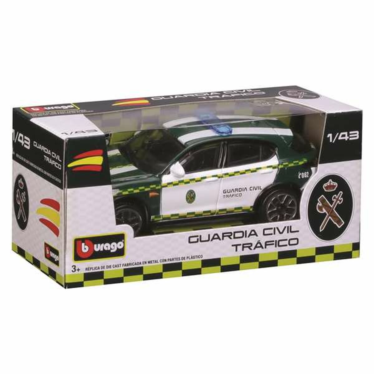 Car Alfa Romeo Stelvio Guardia Civil 1:43