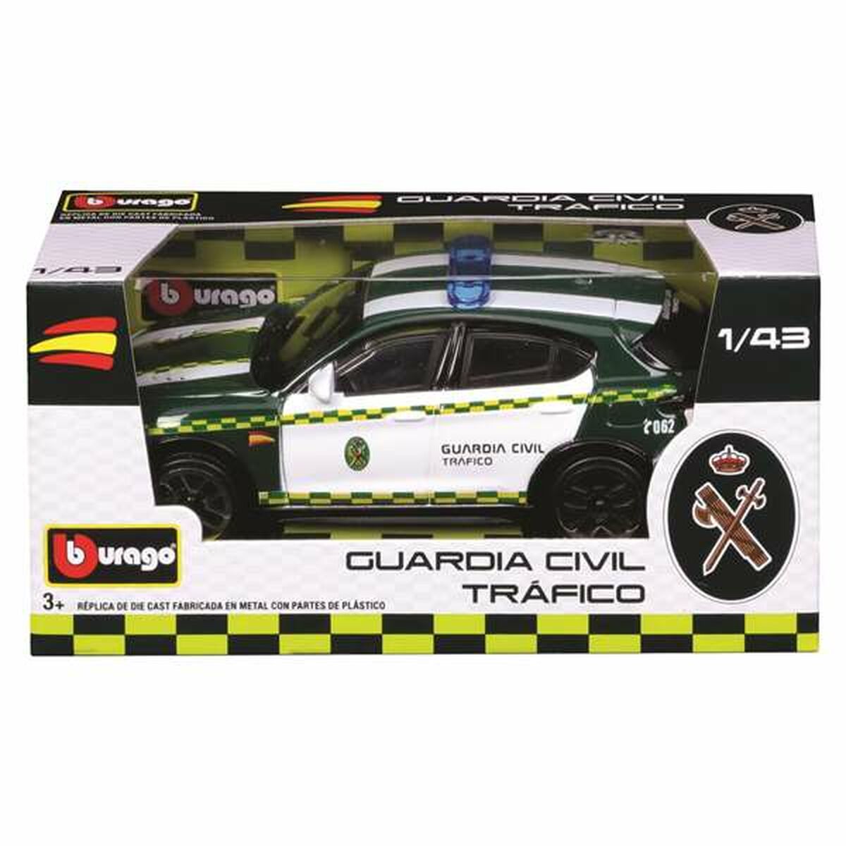 Car Alfa Romeo Stelvio Guardia Civil 1:43