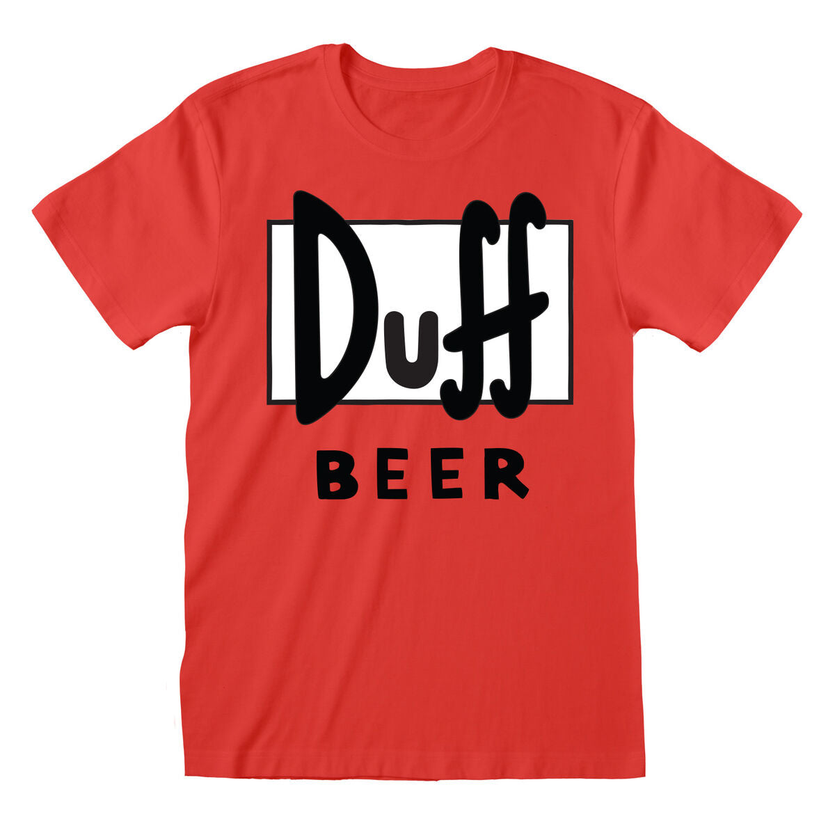 Short Sleeve T-Shirt The Simpsons Duff Unisex