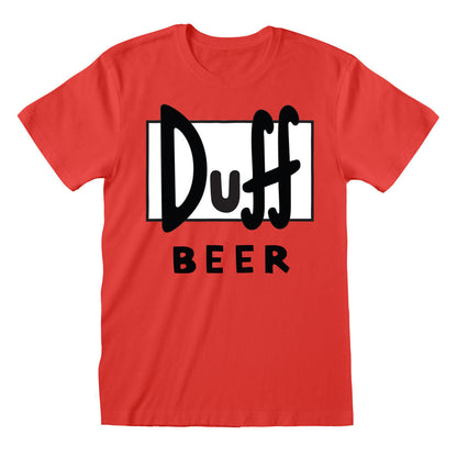 Short Sleeve T-Shirt The Simpsons Duff Unisex