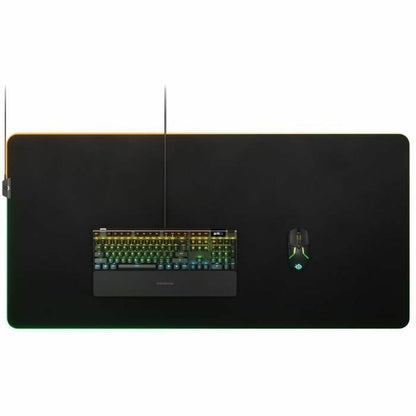 Gaming Mouse Mat SteelSeries Prism Cloth 3XL 59 x 122 x 0,4 cm Black