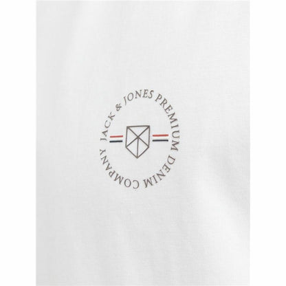 Men’s Short Sleeve T-Shirt Jack & Jones lushield White Men