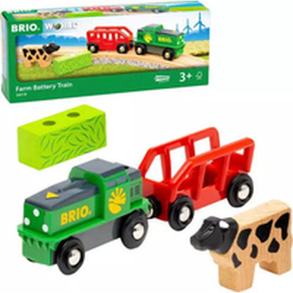 Train Brio Farm battery train