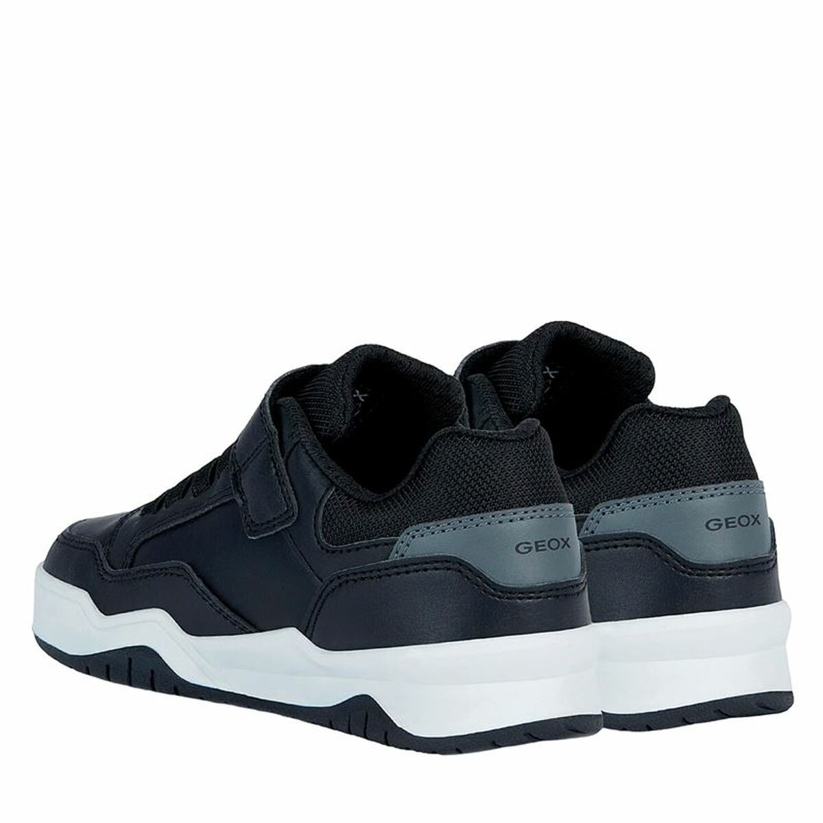 Children’s Casual Trainers Geox Perth Black