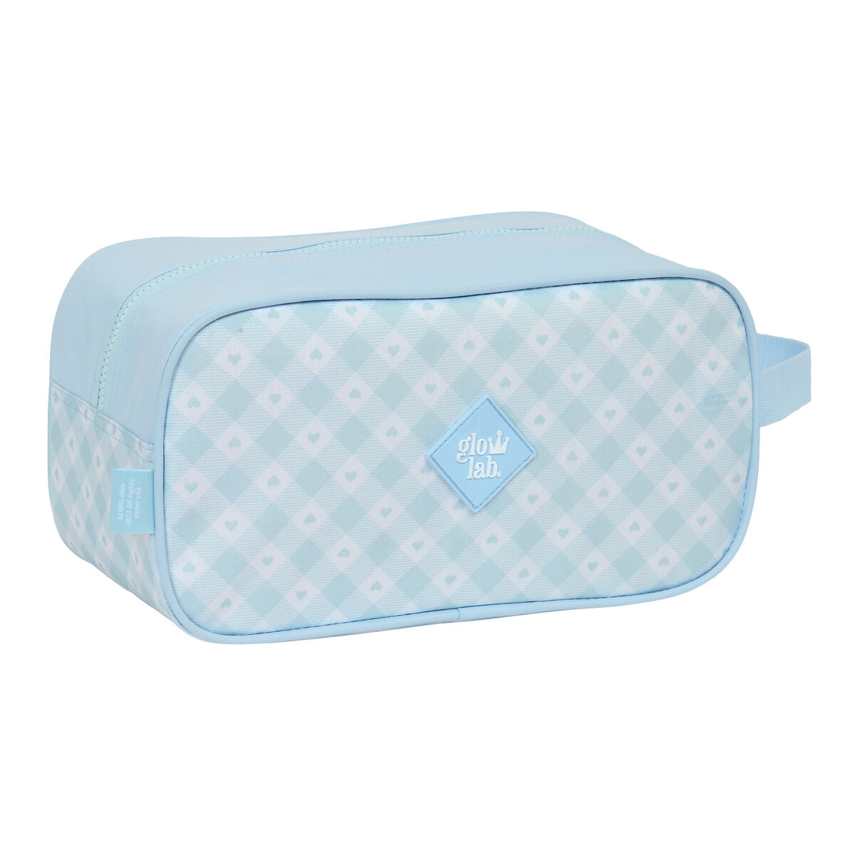 Travel Slipper Holder Glow Lab Cisnes Light Blue 29 x 15 x 14 cm