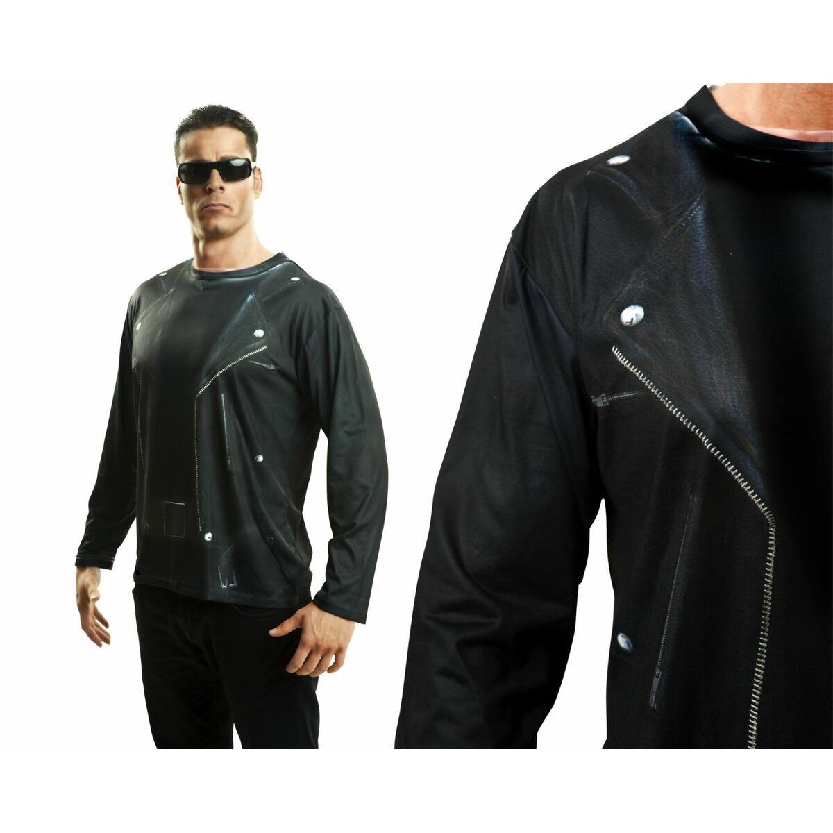 Costume for Adults My Other Me Terminator Multicolour Men L