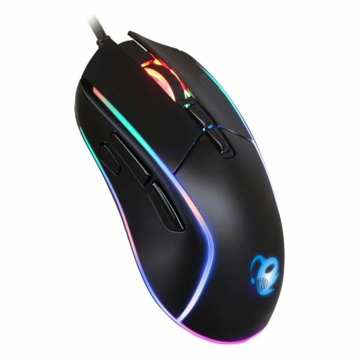 LED Gaming Mouse CoolBox DeepDarth RGB 6400 dpi 30 ips Black