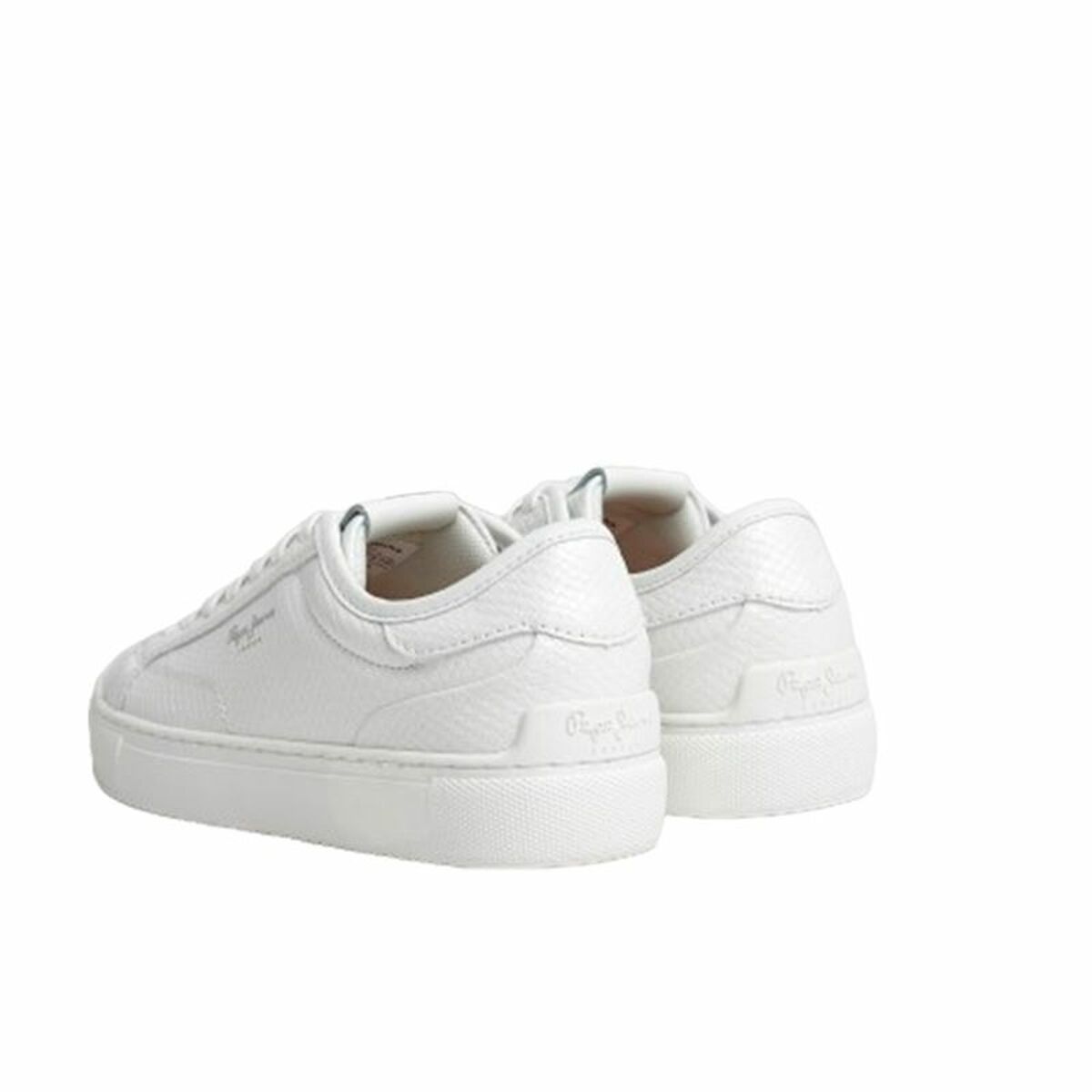 Sports Trainers for Women Pepe Jeans Adams Snaky White