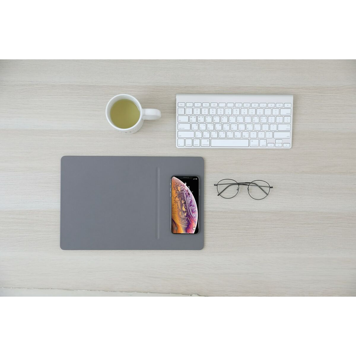 Mouse Mat Pout POUT-01101C-DG Grey