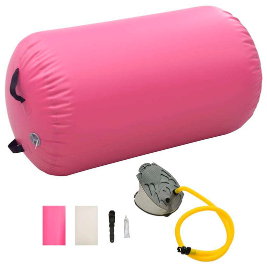 Inflatable Gymnastic Roll with Pump 100x60 cm to 120 x 90 cm PVC