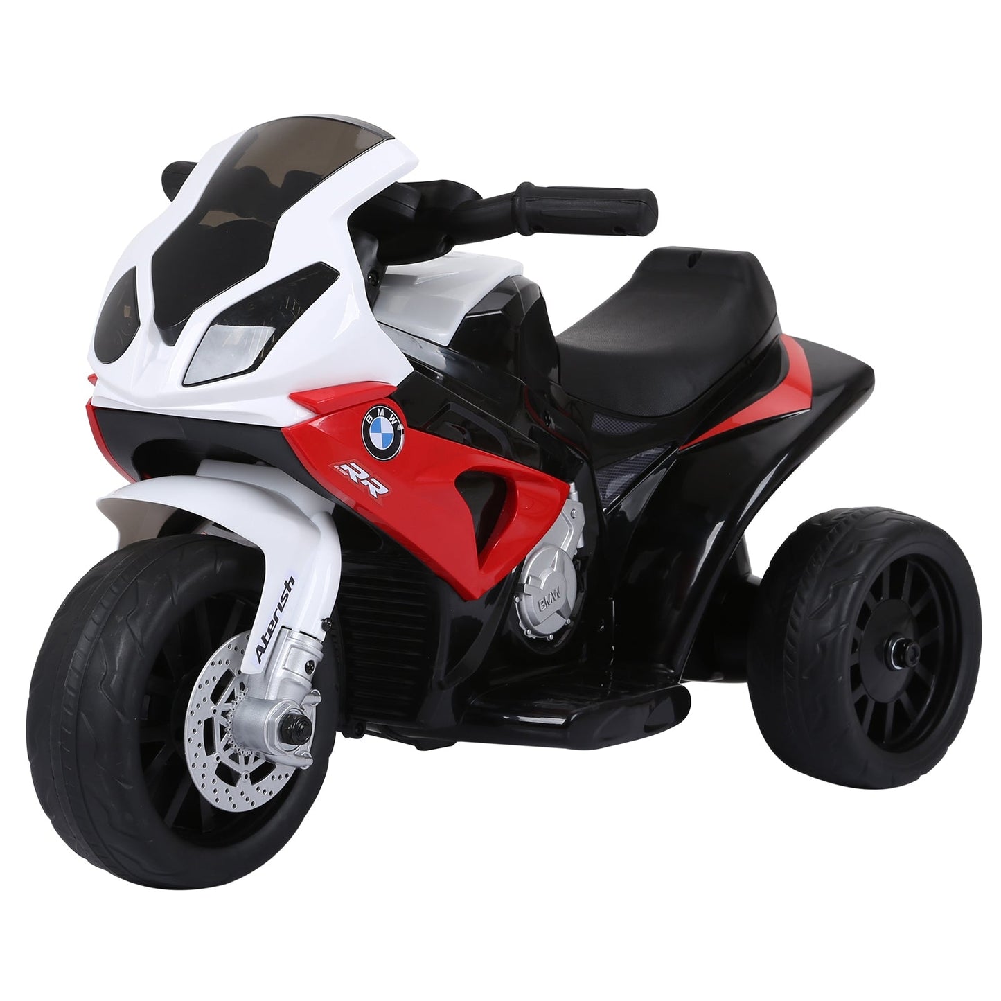 Electric Kids Ride on Motorcycle BMW Liscensed w/ Headlights Music Red