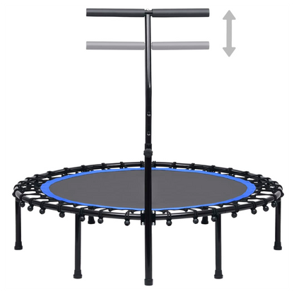 Fitness Trampoline with Handle 122 cm