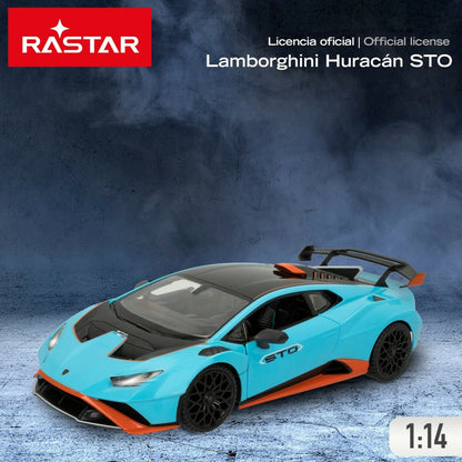 Remote-Controlled Car Lamborghini Huracán STO Blue 1:14 (2 Units)