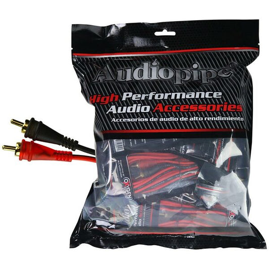 Audiopipe 15ft Oxygen Free RCA Cable - 10pcs per bag