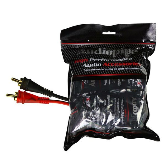 Audiopipe 3ft Oxygen Free RCA Cable - 10pcs per bag