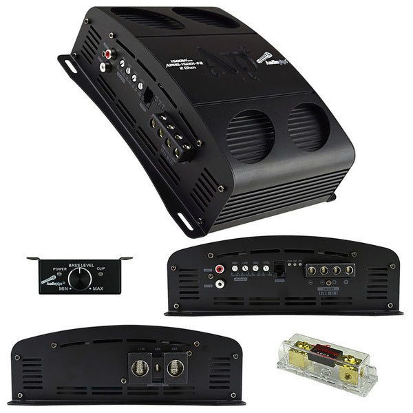 Audiopipe Class D Full Bridge High Power Amplifier 1500 Watts Mono 2 ohm Stable