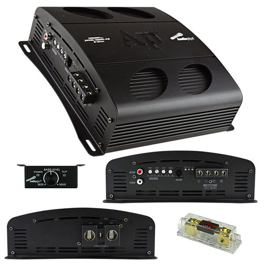 Audiopipe Class D Full Bridge High Power Amplifier 3000 Watts Mono 2 ohm Stable