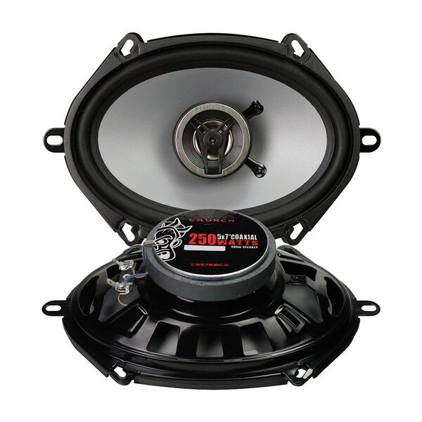 Crunch 5x7"-6x8" Coaxial Speaker 250w Max