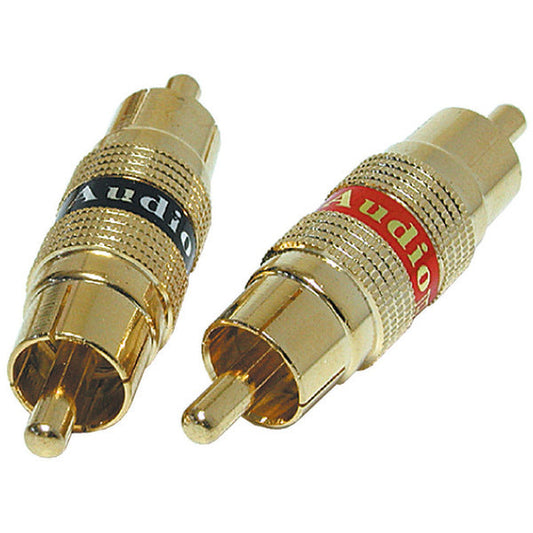 RCA ADAPTER DUAL MALE *PAIR* AUDIOPIPE