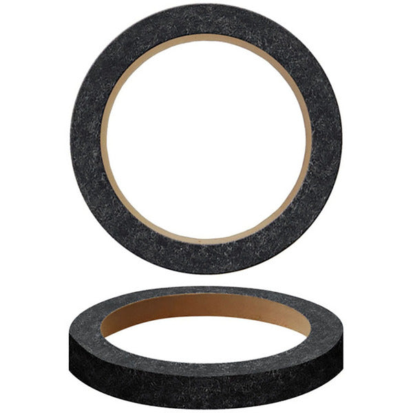 Nippon 6" Wood Speaker ring with black carpet Sold in Pairs